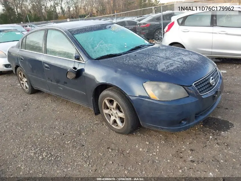 1N4AL11D76C179962 2006 Nissan Altima 2.5 S