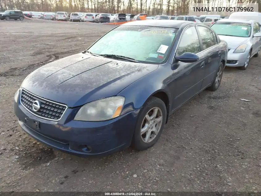 1N4AL11D76C179962 2006 Nissan Altima 2.5 S