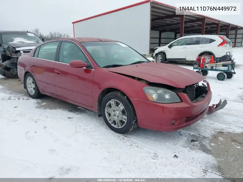 1N4AL11D76N449972 2006 Nissan Altima 2.5 S