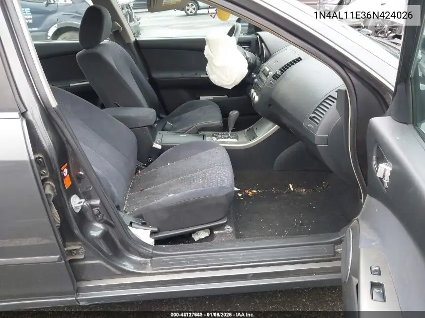 1N4AL11E36N424026 2006 Nissan Altima 2.5 S