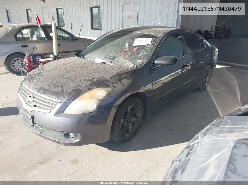 1N4AL21E57N430479 2007 Nissan Altima 2.5 S