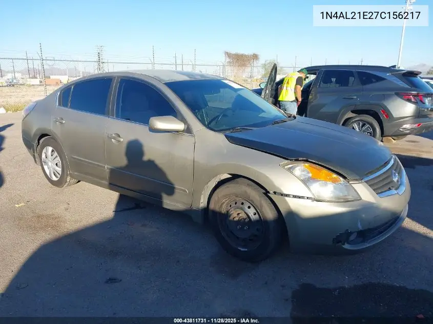 1N4AL21E27C156217 2007 Nissan Altima 2.5 S