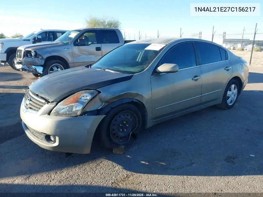 1N4AL21E27C156217 2007 Nissan Altima 2.5 S