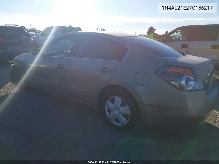 1N4AL21E27C156217 2007 Nissan Altima 2.5 S