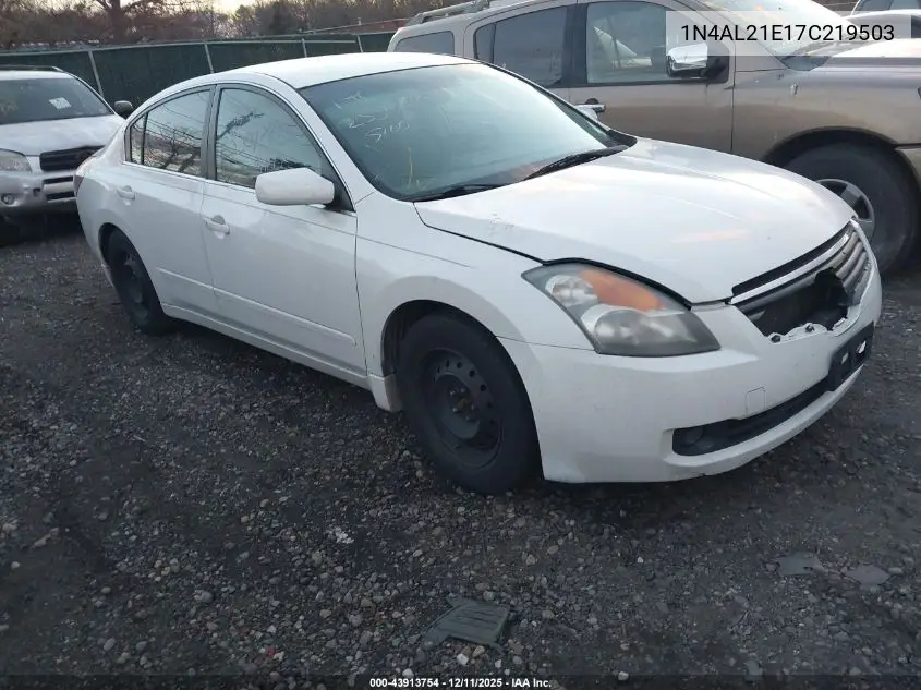 1N4AL21E17C219503 2007 Nissan Altima 2.5 S