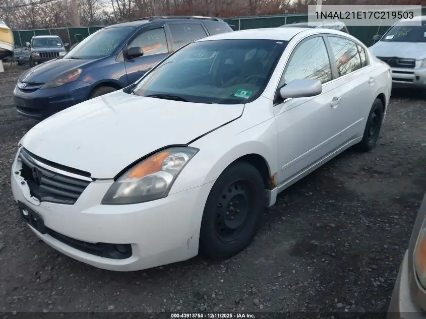 1N4AL21E17C219503 2007 Nissan Altima 2.5 S
