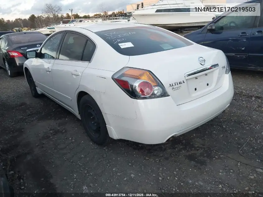 1N4AL21E17C219503 2007 Nissan Altima 2.5 S