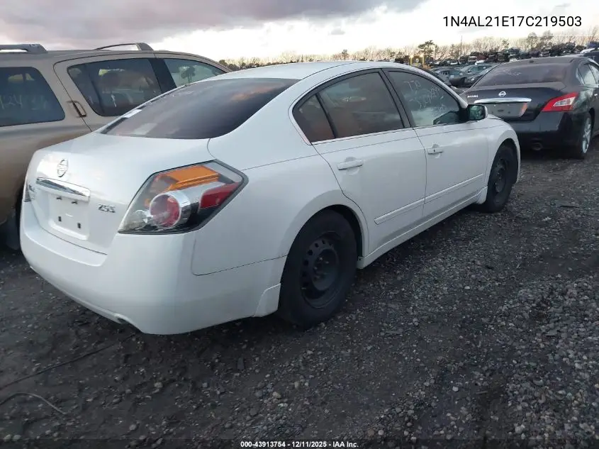 1N4AL21E17C219503 2007 Nissan Altima 2.5 S