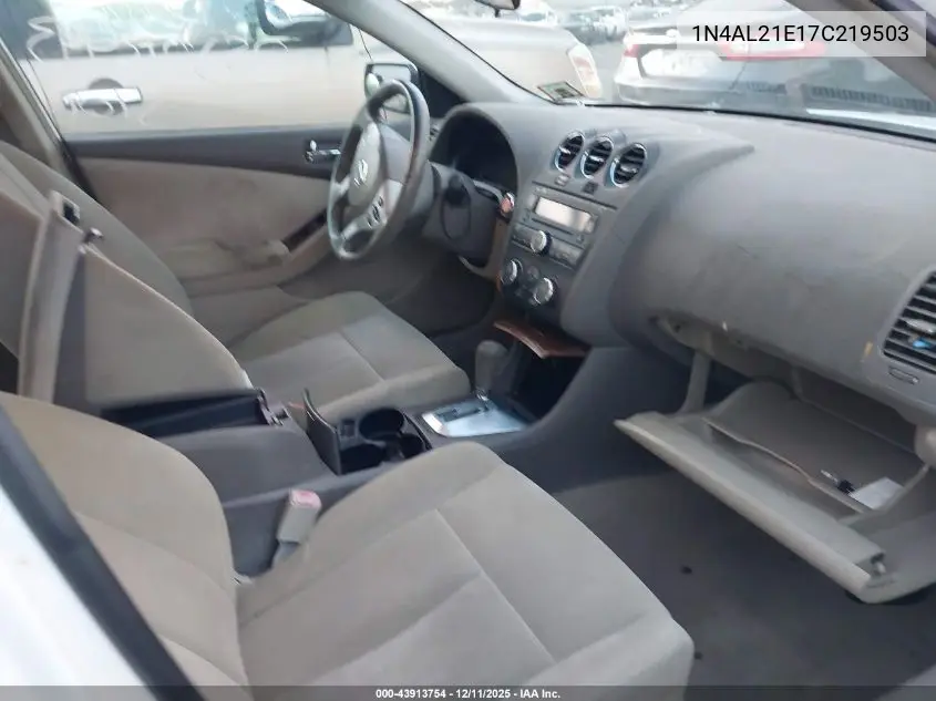 1N4AL21E17C219503 2007 Nissan Altima 2.5 S