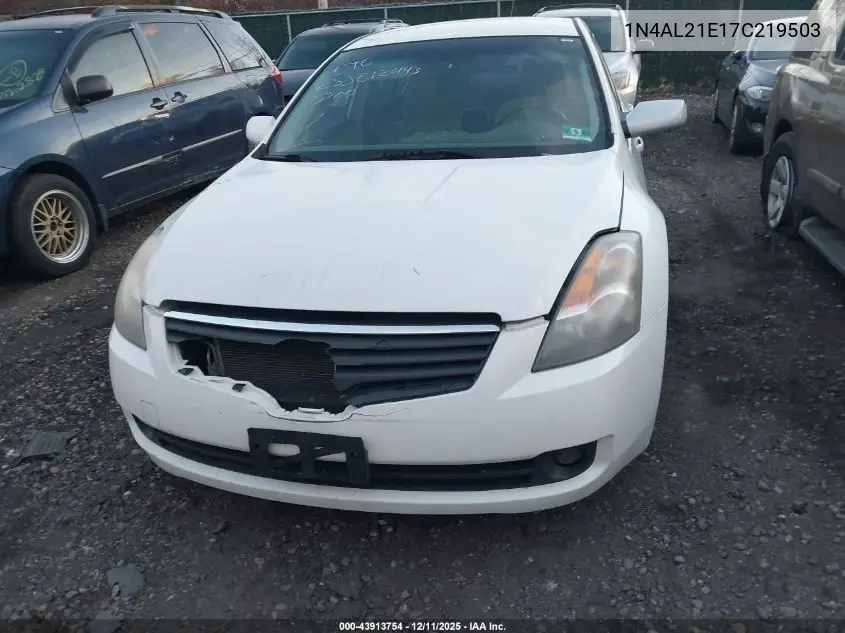 1N4AL21E17C219503 2007 Nissan Altima 2.5 S