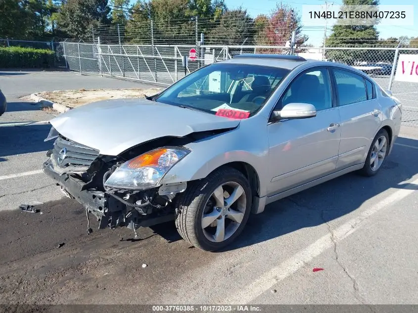 1N4BL21E88N407235 2008 Nissan Altima 3.5 Se