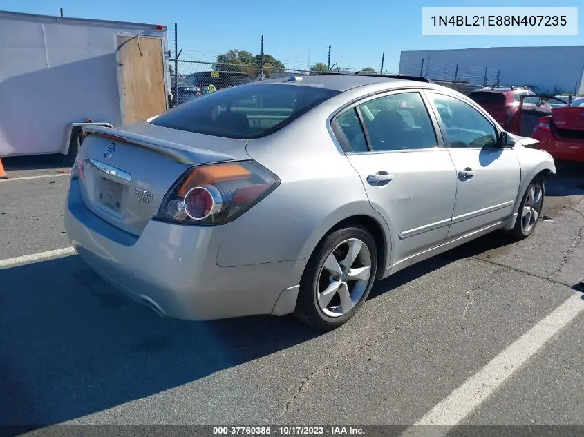 1N4BL21E88N407235 2008 Nissan Altima 3.5 Se