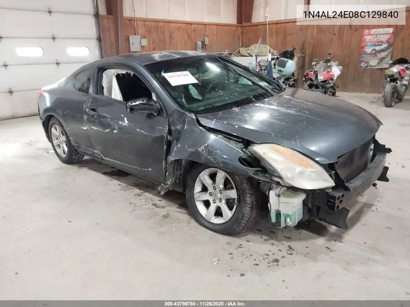 1N4AL24E08C129840 2008 Nissan Altima 2.5 S