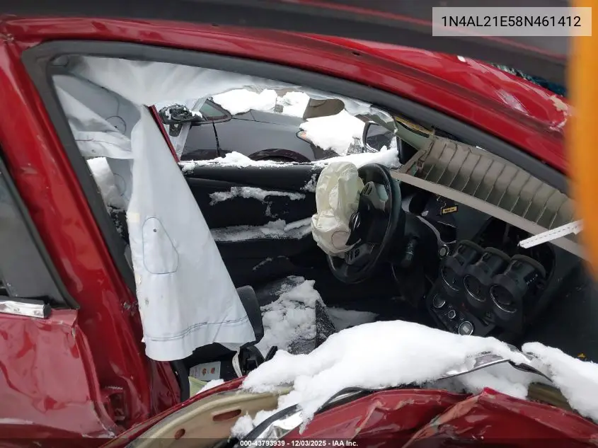 1N4AL21E58N461412 2008 Nissan Altima 2.5 S