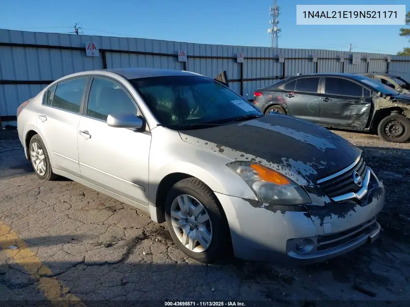 1N4AL21E19N521171 2009 Nissan Altima 2.5 S