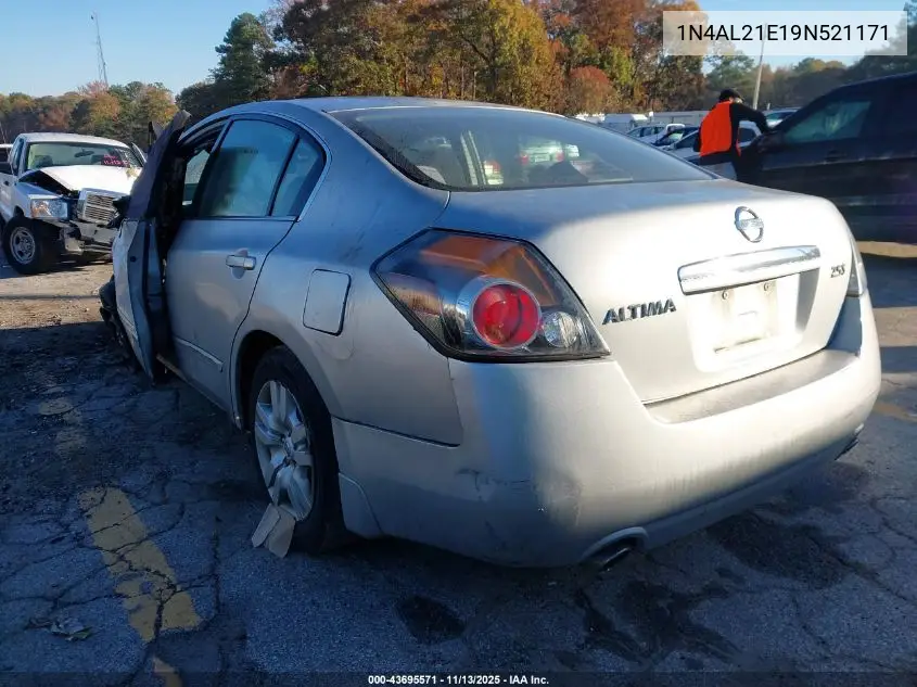 1N4AL21E19N521171 2009 Nissan Altima 2.5 S