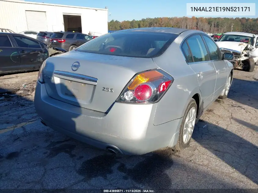1N4AL21E19N521171 2009 Nissan Altima 2.5 S