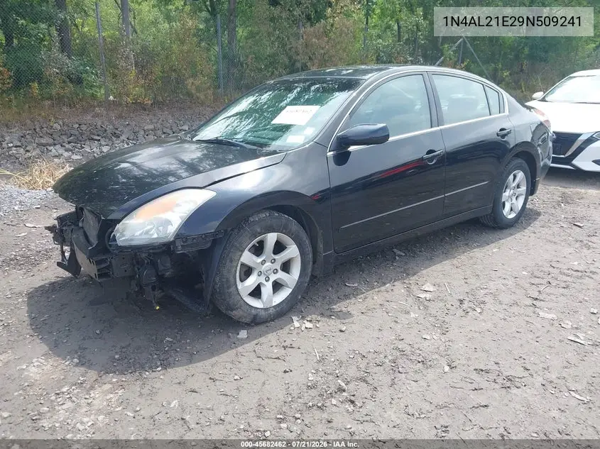 2009 Nissan Altima 2.5 S VIN: 1N4AL21E29N509241 Lot: 45682462