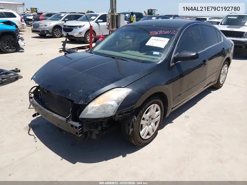 2009 Nissan Altima 2.5 S VIN: 1N4AL21E79C192780 Lot: 45685812