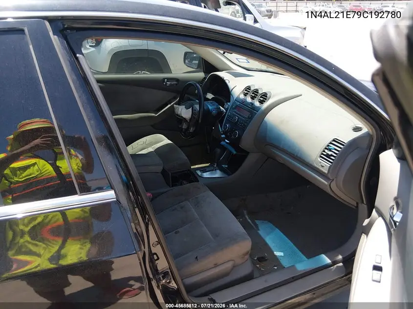 2009 Nissan Altima 2.5 S VIN: 1N4AL21E79C192780 Lot: 45685812