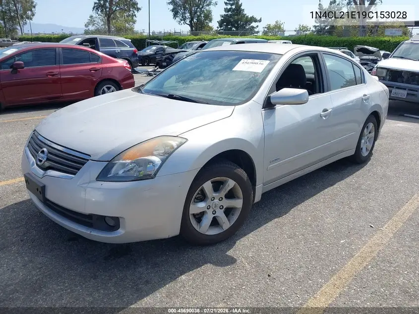 2009 Nissan Altima Hybrid VIN: 1N4CL21E19C153028 Lot: 45690036