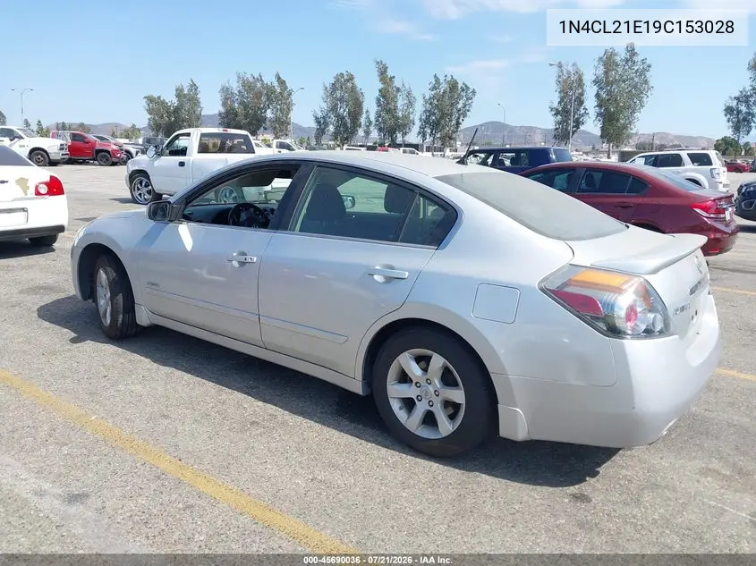 2009 Nissan Altima Hybrid VIN: 1N4CL21E19C153028 Lot: 45690036