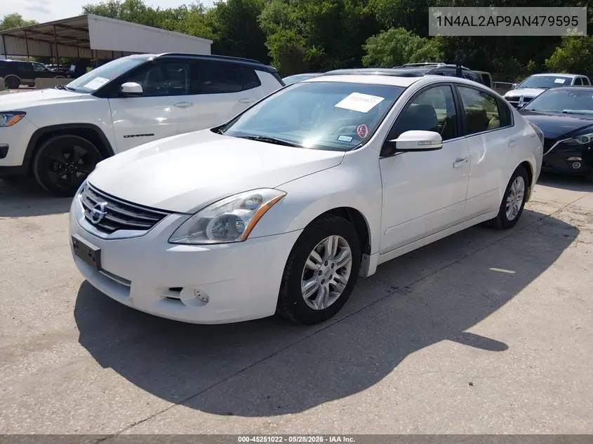 2010 Nissan Altima 2.5 S VIN: 1N4AL2AP9AN479595 Lot: 45251022