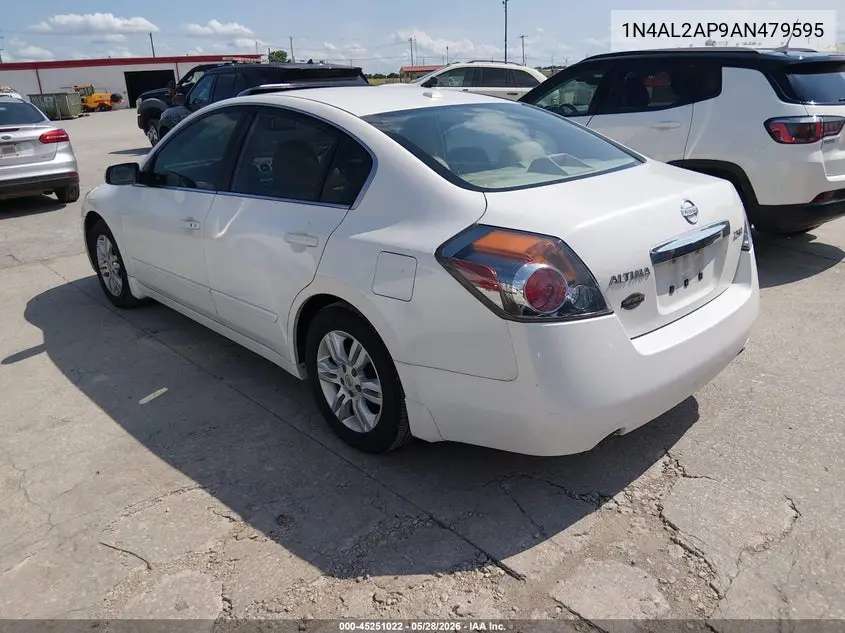 2010 Nissan Altima 2.5 S VIN: 1N4AL2AP9AN479595 Lot: 45251022