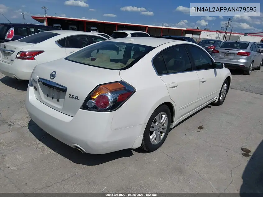 2010 Nissan Altima 2.5 S VIN: 1N4AL2AP9AN479595 Lot: 45251022