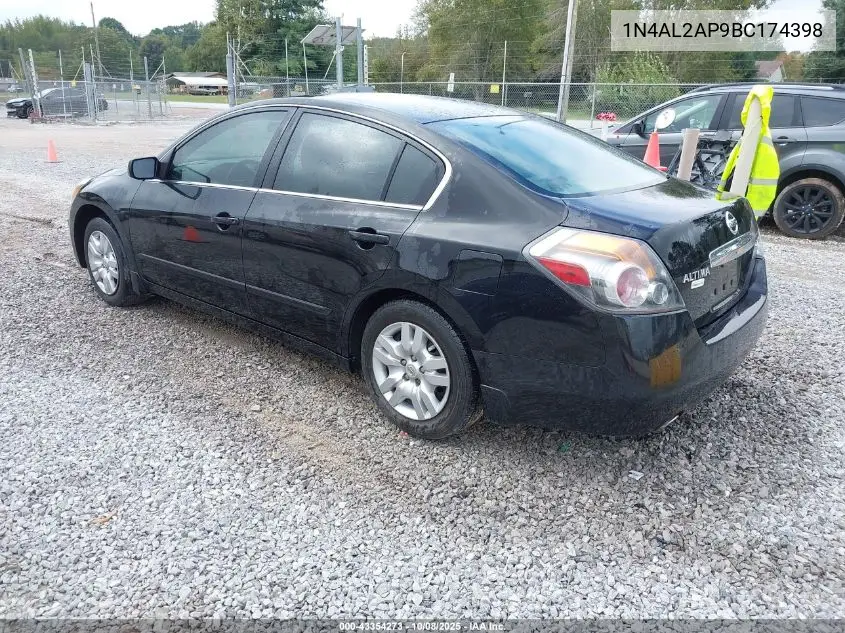 1N4AL2AP9BC174398 2011 Nissan Altima 2.5 S