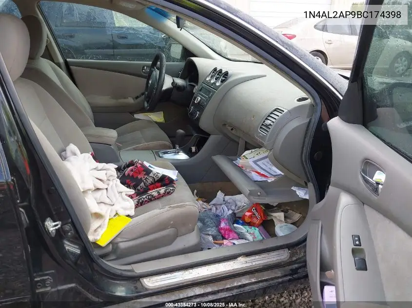 1N4AL2AP9BC174398 2011 Nissan Altima 2.5 S