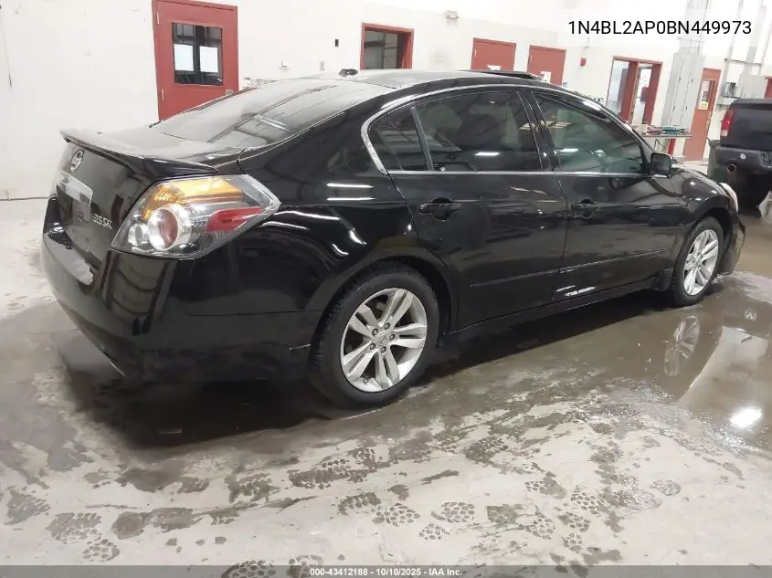 1N4BL2AP0BN449973 2011 Nissan Altima 3.5 Sr