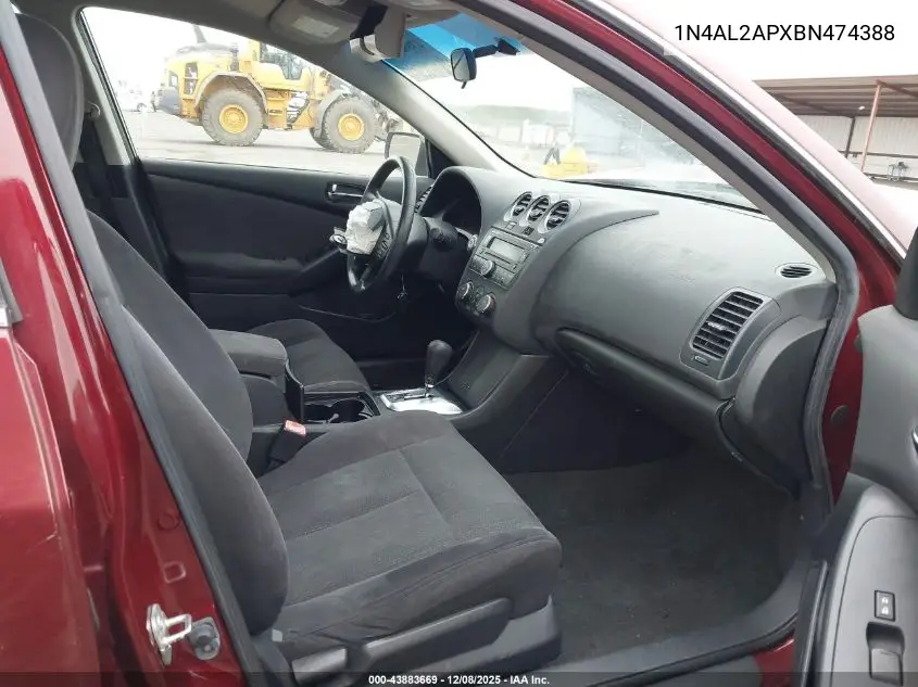 1N4AL2APXBN474388 2011 Nissan Altima 2.5 S