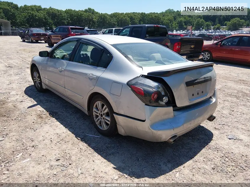 2011 Nissan Altima 2.5 S VIN: 1N4AL2AP4BN501245 Lot: 45576891