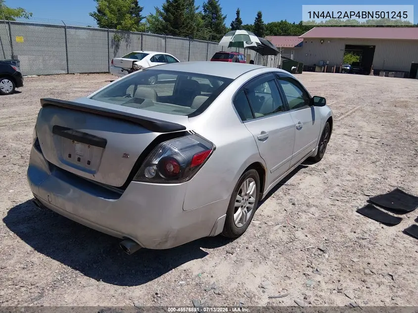 2011 Nissan Altima 2.5 S VIN: 1N4AL2AP4BN501245 Lot: 45576891