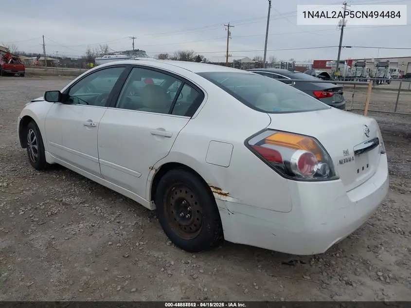 1N4AL2AP5CN494484 2012 Nissan Altima 2.5 S