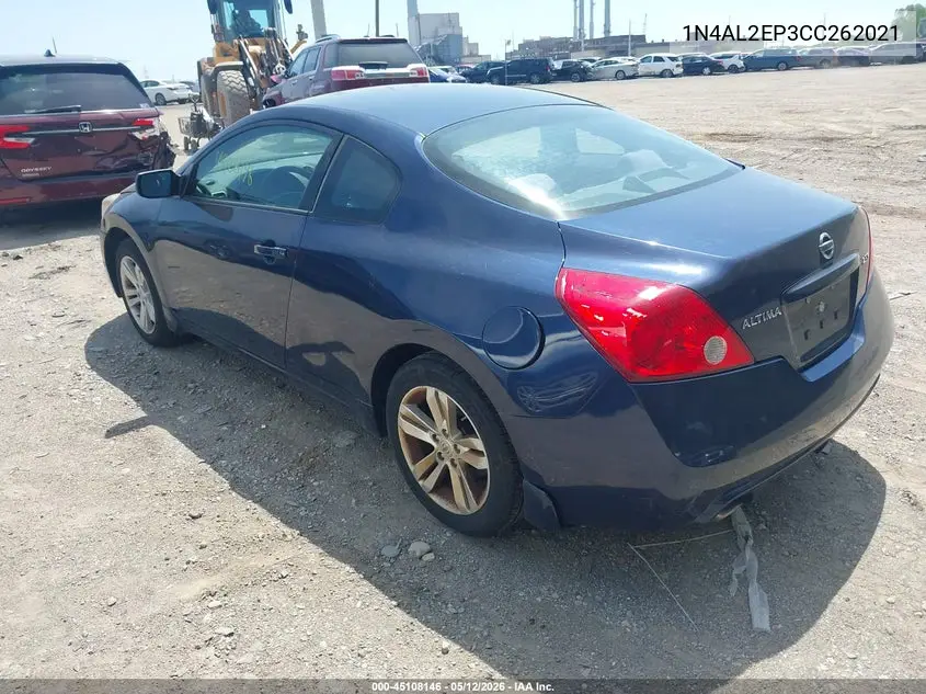 2012 Nissan Altima 2.5 S VIN: 1N4AL2EP3CC262021 Lot: 45108146
