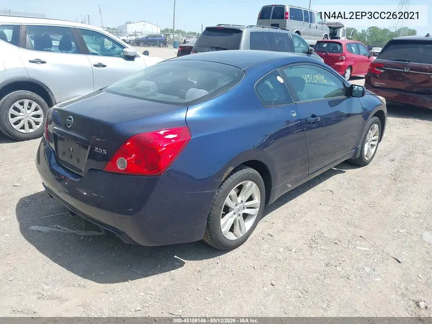 2012 Nissan Altima 2.5 S VIN: 1N4AL2EP3CC262021 Lot: 45108146