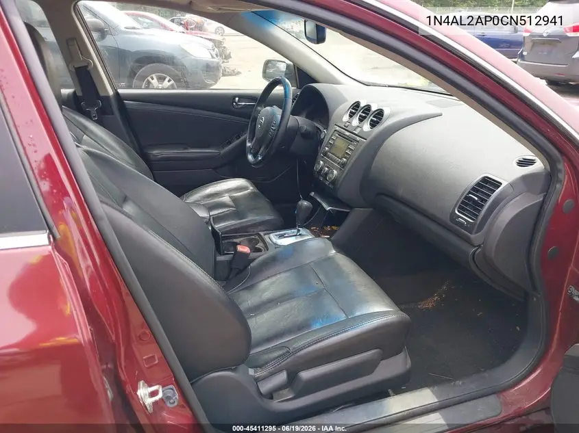 2012 Nissan Altima 2.5 S VIN: 1N4AL2AP0CN512941 Lot: 45411295