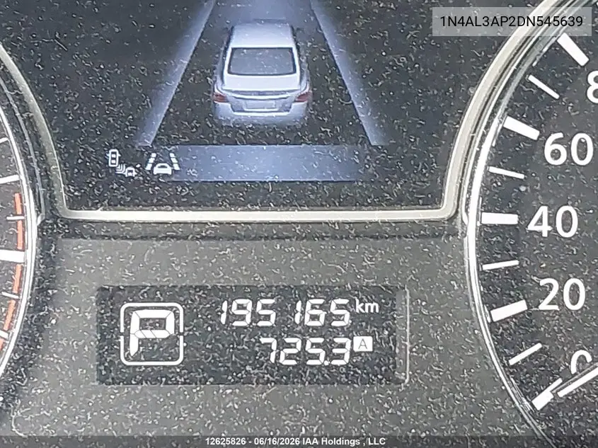 2013 Nissan Altima 2.5/S/Sv/Sl VIN: 1N4AL3AP2DN545639 Lot: 12625826