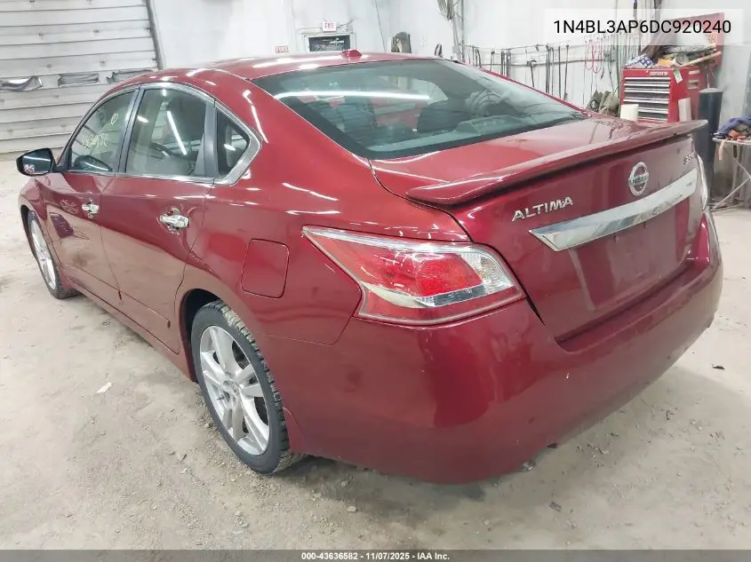 1N4BL3AP6DC920240 2013 Nissan Altima 3.5 Sl