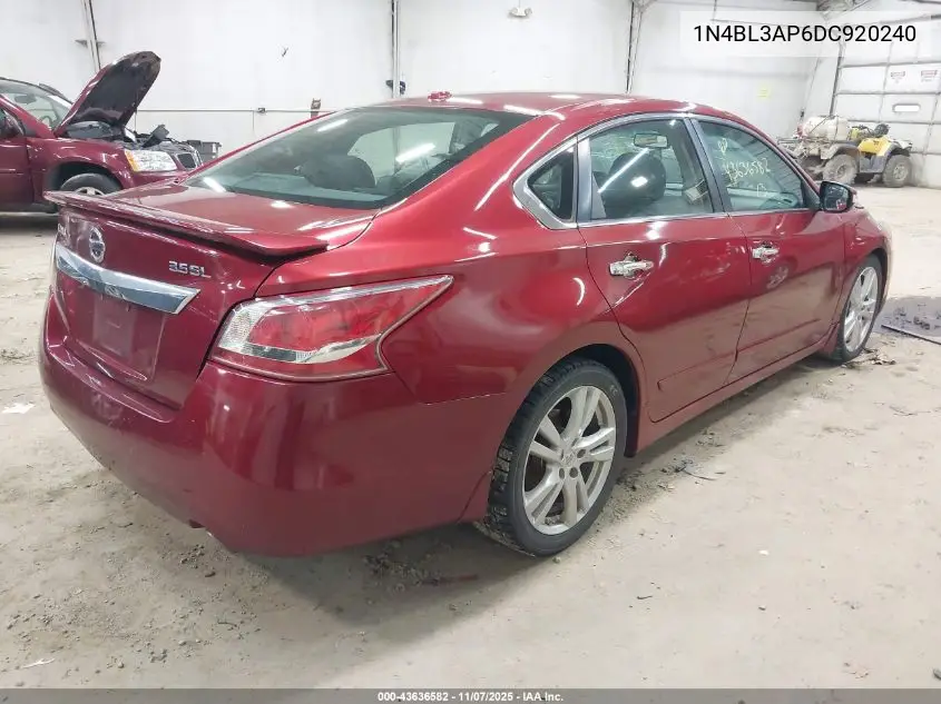 1N4BL3AP6DC920240 2013 Nissan Altima 3.5 Sl