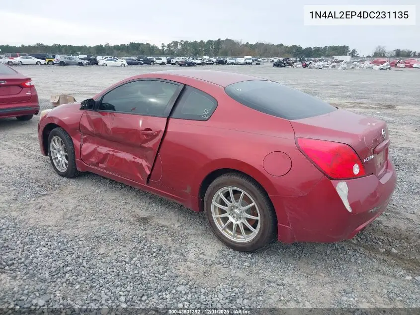 1N4AL2EP4DC231135 2013 Nissan Altima 2.5 S
