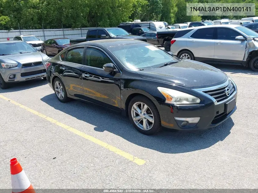 2013 Nissan Altima 2.5/2.5 S/2.5 Sl/2.5 Sv VIN: 1N4AL3AP1DN400141 Lot: 45547640