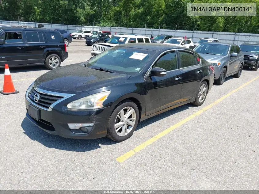 2013 Nissan Altima 2.5/2.5 S/2.5 Sl/2.5 Sv VIN: 1N4AL3AP1DN400141 Lot: 45547640
