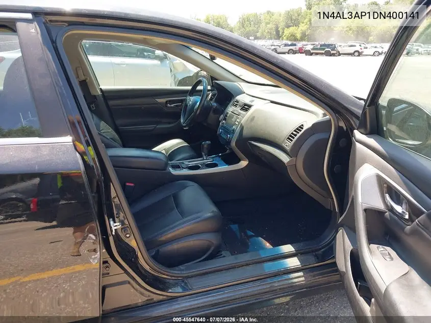2013 Nissan Altima 2.5/2.5 S/2.5 Sl/2.5 Sv VIN: 1N4AL3AP1DN400141 Lot: 45547640