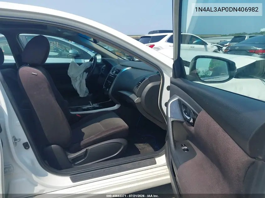 2013 Nissan Altima 2.5 Sv VIN: 1N4AL3AP0DN406982 Lot: 45682371