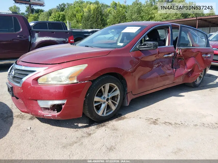 2013 Nissan Altima 2.5 Sv VIN: 1N4AL3AP3DN537243 Lot: 45695769