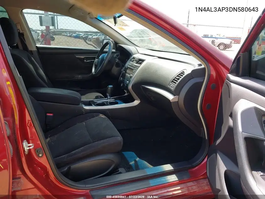 2013 Nissan Altima 2.5 S VIN: 1N4AL3AP3DN580643 Lot: 45695941