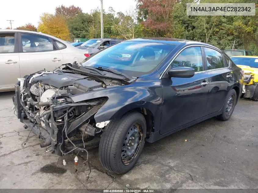 1N4AL3AP4EC282342 2014 Nissan Altima 2.5/2.5 S/2.5 Sl/2.5 Sv